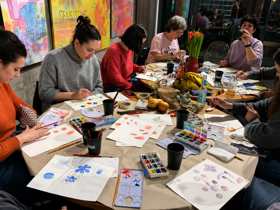 Storytelling with Watercolor